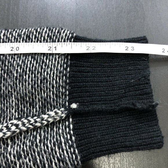 WALLACE Black V-Neck Sweater Madewell Knit XS - Picture 7 of 8